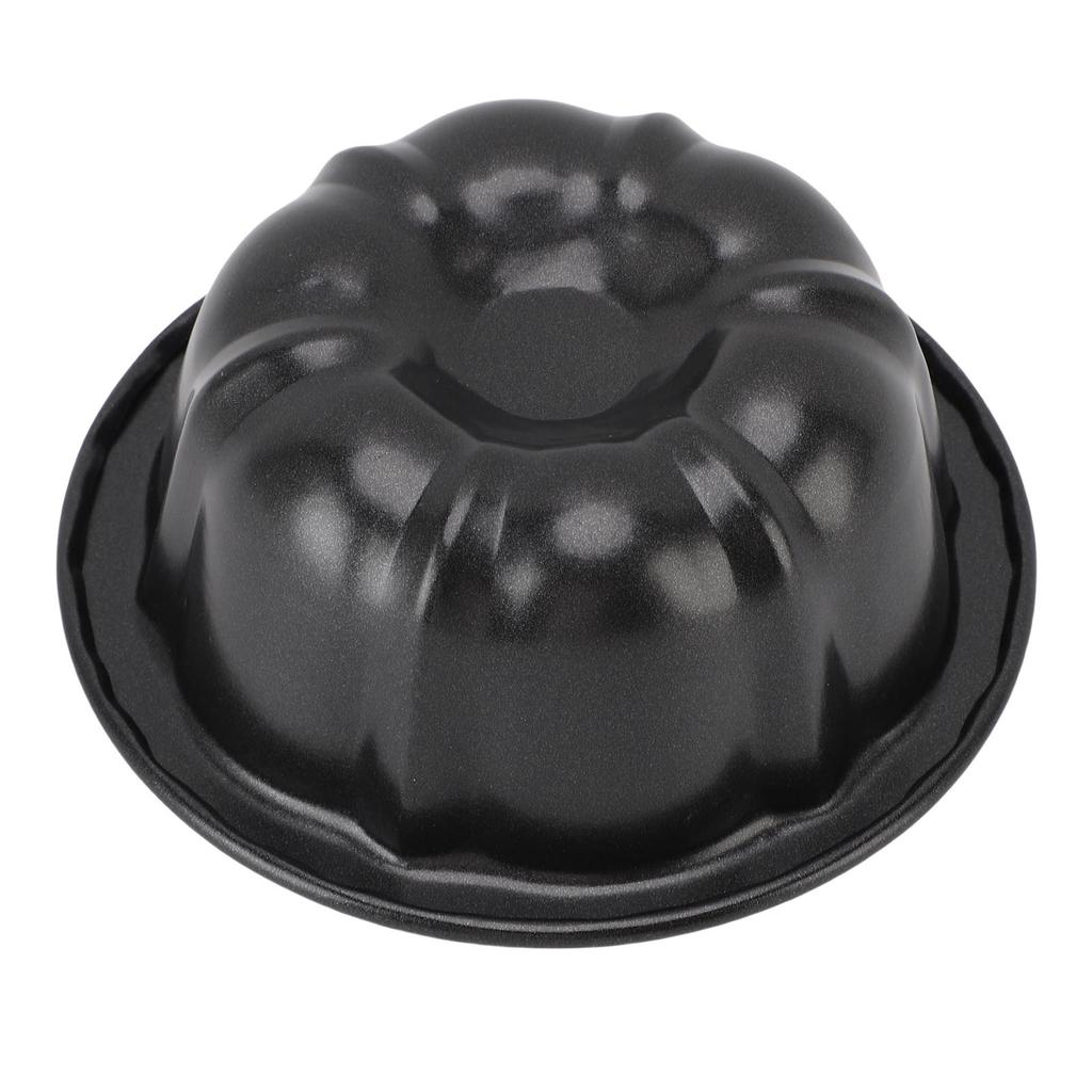 Mini Flan Mold Round Pudding Baking Nonstick 4in Pumpkin Cake Pans for Bakery 4Pcs Pumpkin Cake Mold