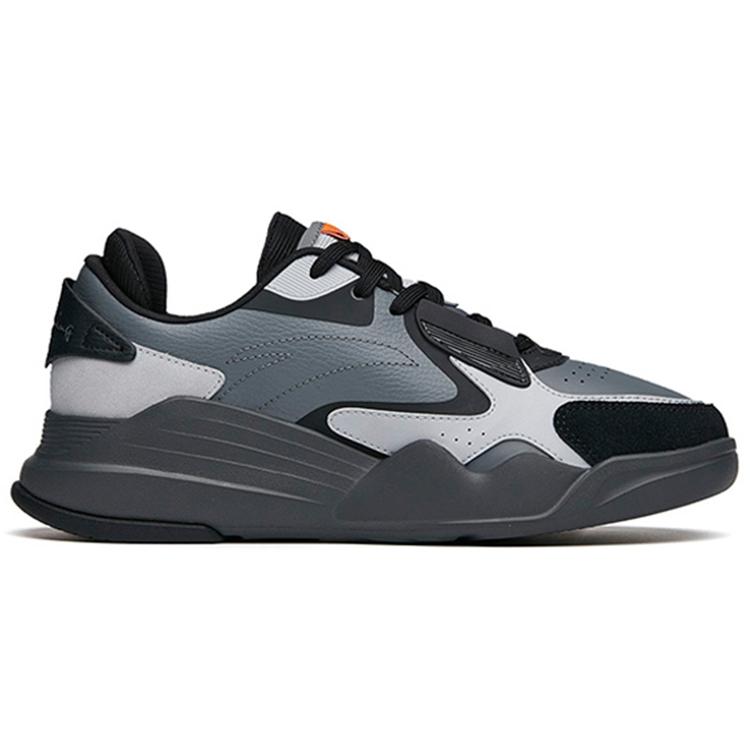 Anta Low top Skateboard Shoes Men's Gray 112148092R-2