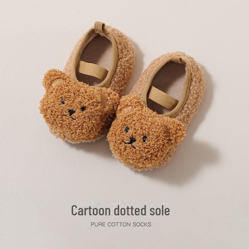 Non-Slip Toddler Floor Socks: Thick, Cozy Baby Socks for Autumn and Winter