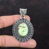 Lemon Chrysoprase Pendant Vintage Style Pendant 925 Sterling Silver Pendant Handmade Pendant Awesome Gemstone Jewelry Women's Special Gift