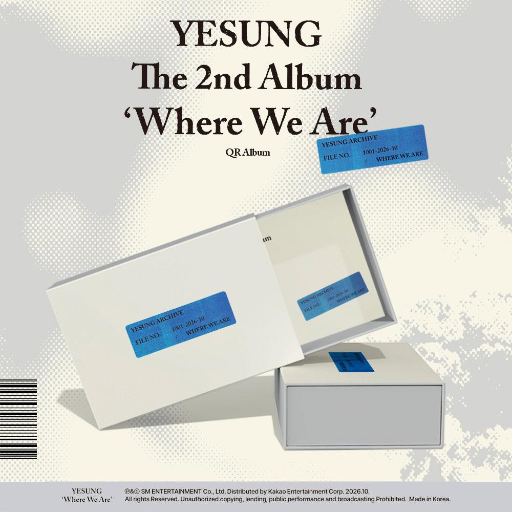 YESUNG (СУПЕР ЮНИОР) [Где мы находимся] 2-й полноформатный альбом (ФОТОКНИГА + SMini + QR версия)