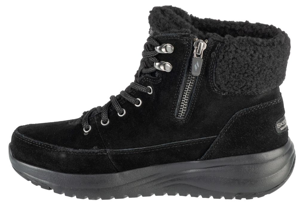 Skechers Stellar в движении - Утепляйте, Женские черные зимние ботинки
