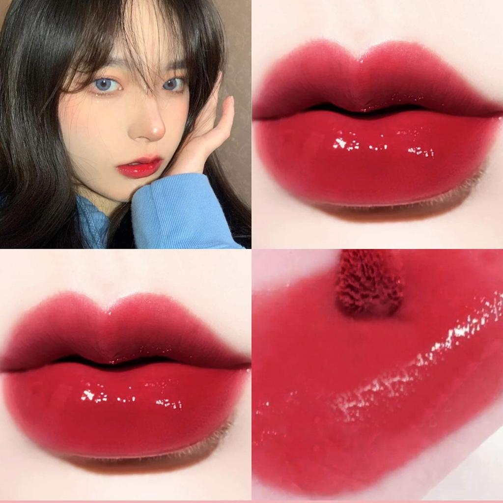 10 мл 10 цветов жидкий блеск для губ водостойкая долговечная бархатная помада блеск для губ косметический макияж