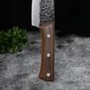 Forging Boning Knife Chinese Full Tang Handle Knife Handmade 4CR13  Steel Kitchen Chef Slaughter Knives Wenge Wood  Handle
