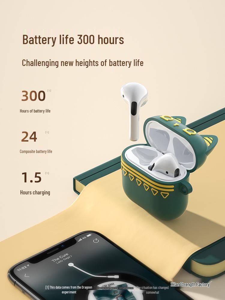 Zhengqi Cavalry 2025 Wireless Bluetooth Earbuds: High Sound Quality, Ultra-Long Battery, Sport Edition for Men & Women