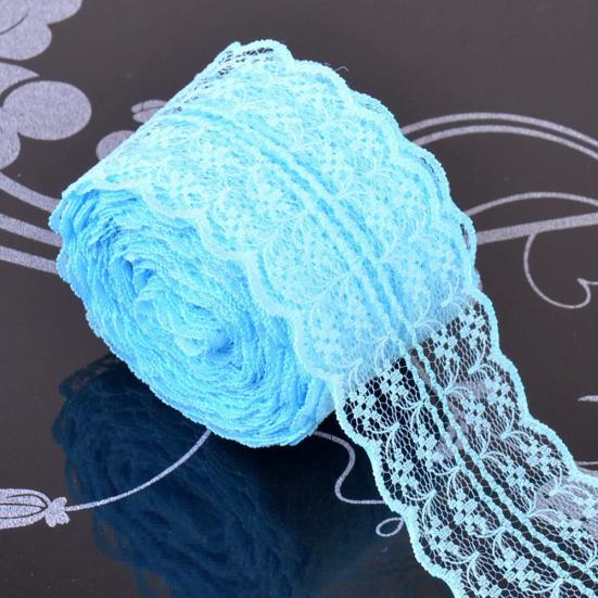 DIY вышитая кружевная бейка лента для одежды ремесленное шитье украшения 10 м