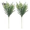 Artificial Greenery Branches 17.7" Lifelike Touch Norfolk Pine for Vase, Christmas Faux Stems, Fake Bundles Table Settings Cedar Picks DIY Garland