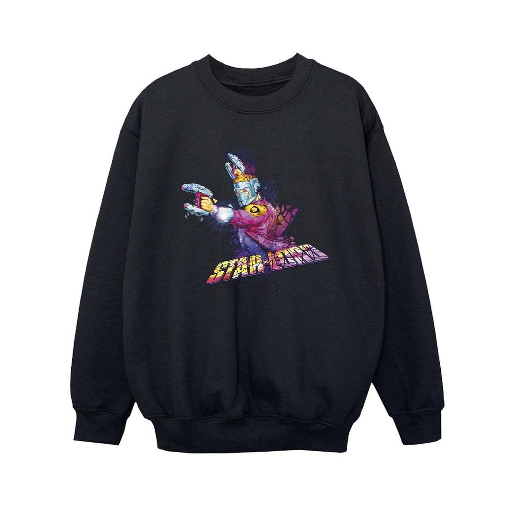 Marvel Boys Guardians Of The Galaxy Abstract Star Lord Sweatshirt