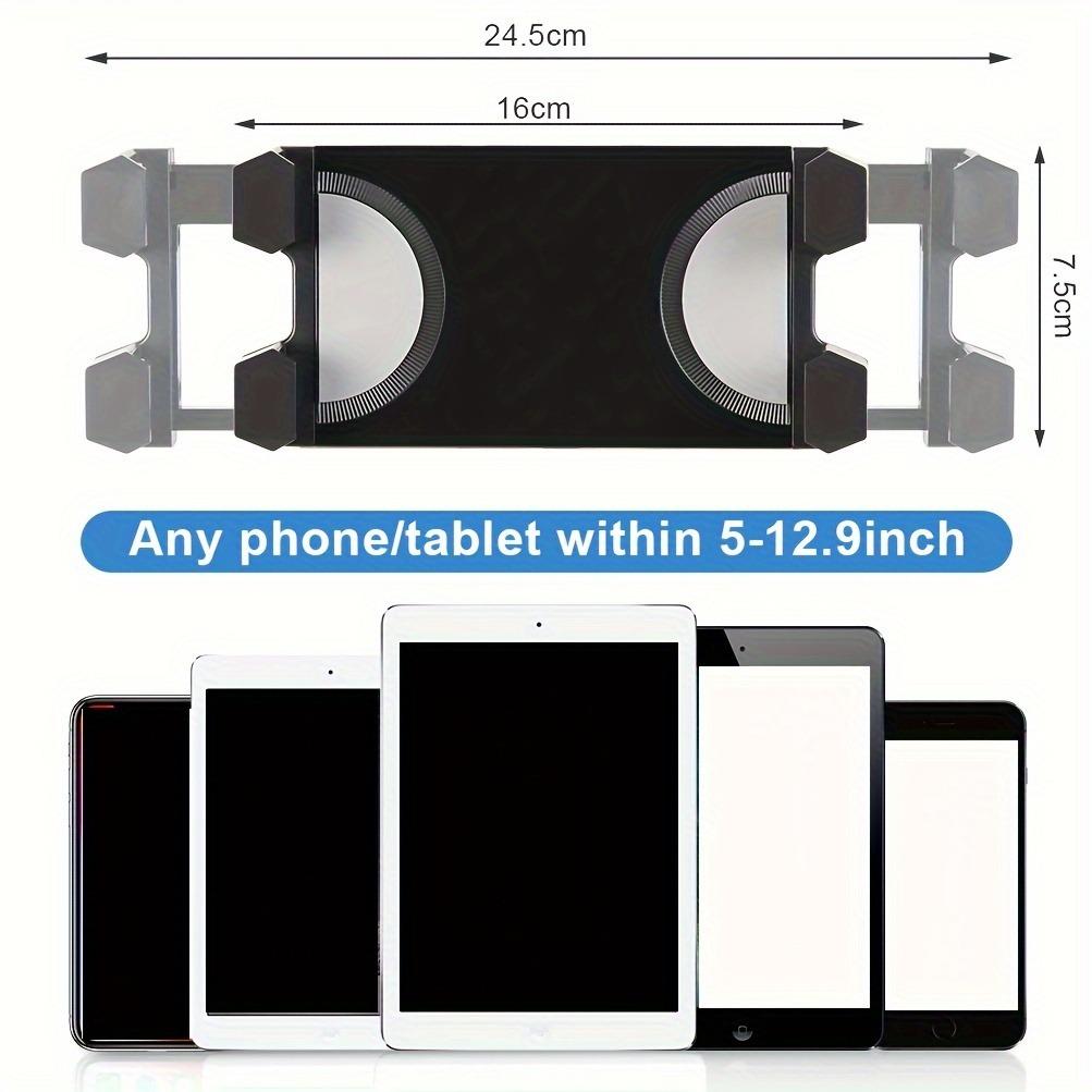 175cm Adjustable Floor Tablet Stand, Heavy Duty Metal Holder with 360° Rotating Arm for 7-13 Inch Tablets