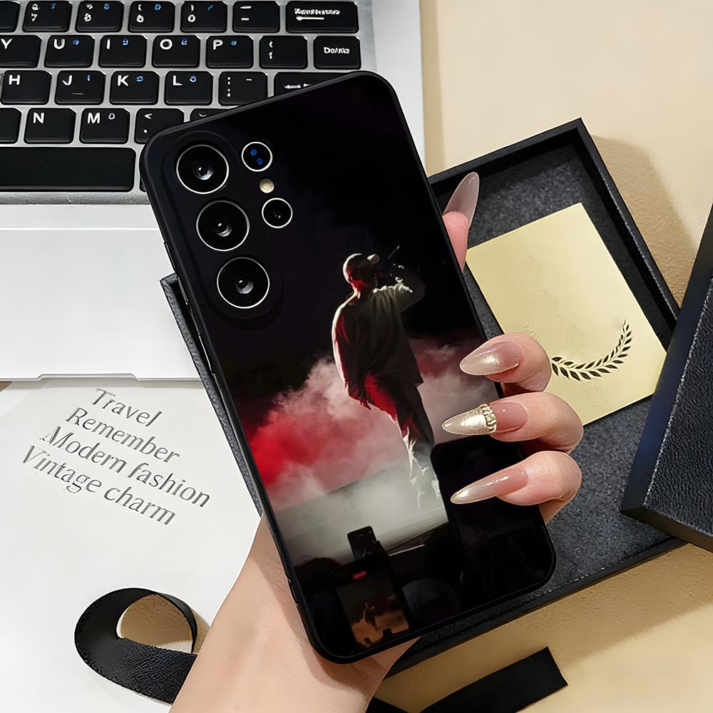 Американский рэпер NF Чехол для телефона Fear для Samsung S26 S25 S24 FE S23 S22 S21 Plus S20 Ultra Note20Ultra Черный Мягкий чехол