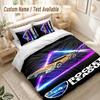 Rocket League Bedding Set, 1 Duvet Cover & 2 Pillowcases Soft Comfortable Bedroom Home Textile Decor