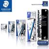 Staedtler 100 G6 Blue Barrel Sketching Pencil Set with Iron Box
