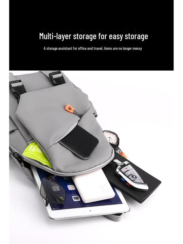 Водонепроницаемая сумка-мешок Cross Border Unisex: Высококачественная повседневная сумка-мессенджер и многофункциональная сумка через плечо для путешествий