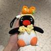 Pingu Penguin Plush Keychain Cute Doll Backpack Pendant Creative Animal Toy Bag Accessories Kawaii Anime Figure Girls Christmas