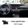 Автомобильный держатель для мобильного телефона Lexus для моделей ES, NX, RX, UX, LS, CT – Специальный держатель-кронштейн для навигации