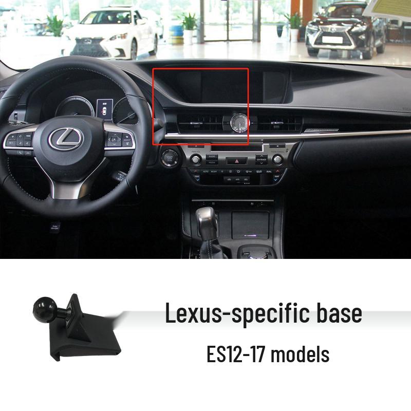 Автомобильный держатель для мобильного телефона Lexus для моделей ES, NX, RX, UX, LS, CT – Специальный держатель-кронштейн для навигации
