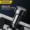 Автомобильное зарядное устройство Essager USB C 105 Вт Быстрая зарядка PD3.0 QC4.0 3.0 SCP PPS USB Type C Быстрая зарядка для iPhone 15 14 13 Samsung Xiaomi