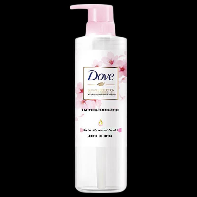 DOVE Ботанический шампунь «Гладкий и шелковистый»