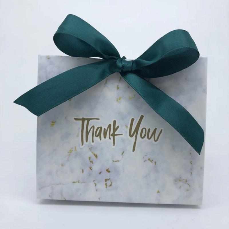 New Creative Mini Grey Marble Gift Bag Box for Party  Chocolate Boxes Package Wedding Favours Candy Boxes for Wedding for Thanksgiving Day
