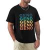 Футболка с именем Geno Geno Винтажная Ретро Подарок с именем Geno Футболка хиппи Одежда смешная футболка хлопковая футболка мужская