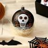 Украшения на Хэллоуин для елки Хэллоуинские елочные украшения Узоры из черепов и тыкв Шарик-декор Портативные принадлежности для Хэллоуина Разноцветные