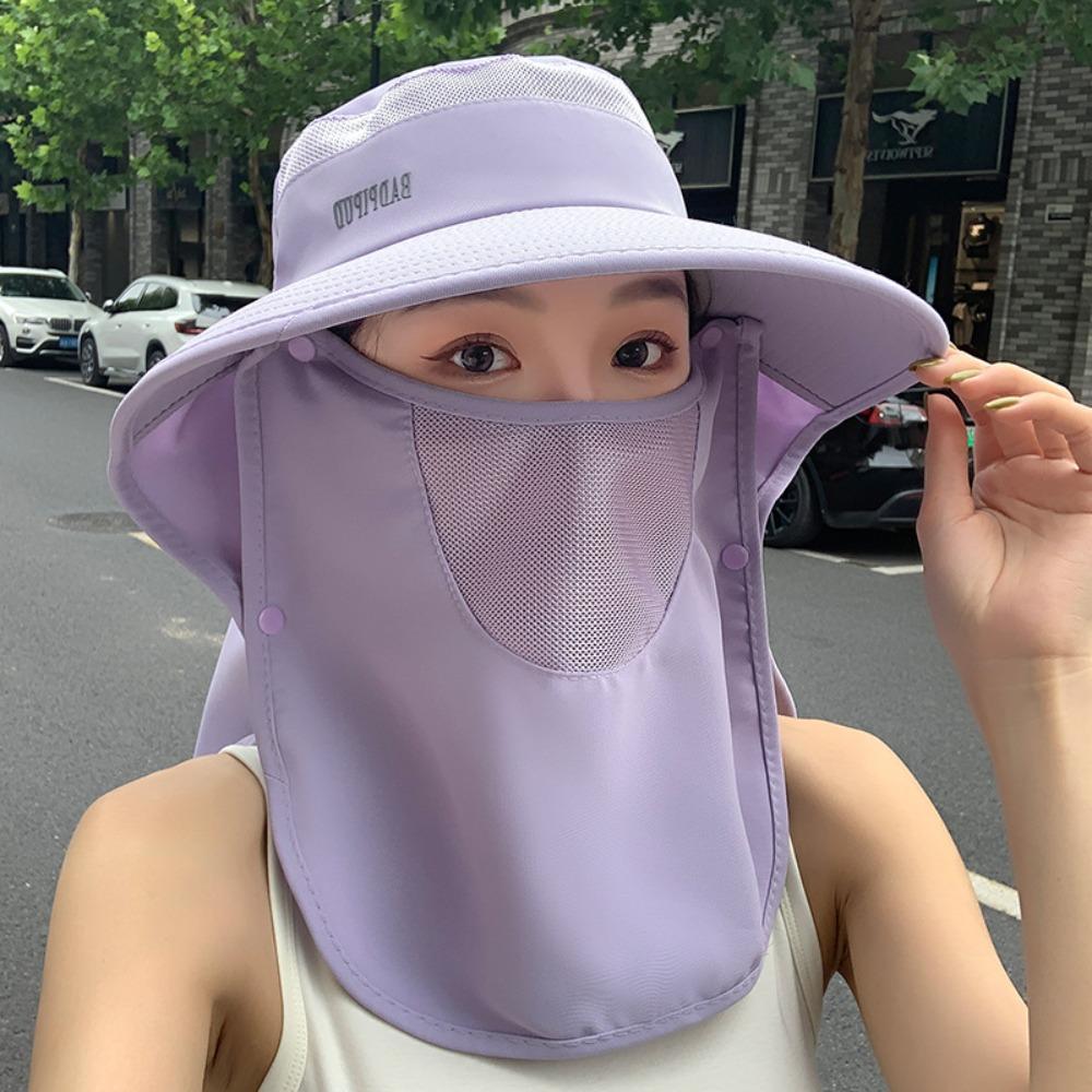 Sun Protection Fisherman Shawl Hat Breathable Mountaineering Cap Casual Sun Protection Cap Women