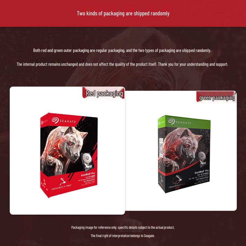 Seagate IronWolf Pro 12TB NAS Hard Drive