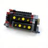 Moc V16 Прозрачный Строительный Блок Двигатель Шестиступенчатая Коробка Передач Механическая Группа Детская Модель Образовательные Игрушки Подарки Строительный Блок