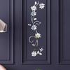 For Wall Door Wall Sticker Wall Sticker Black Gold