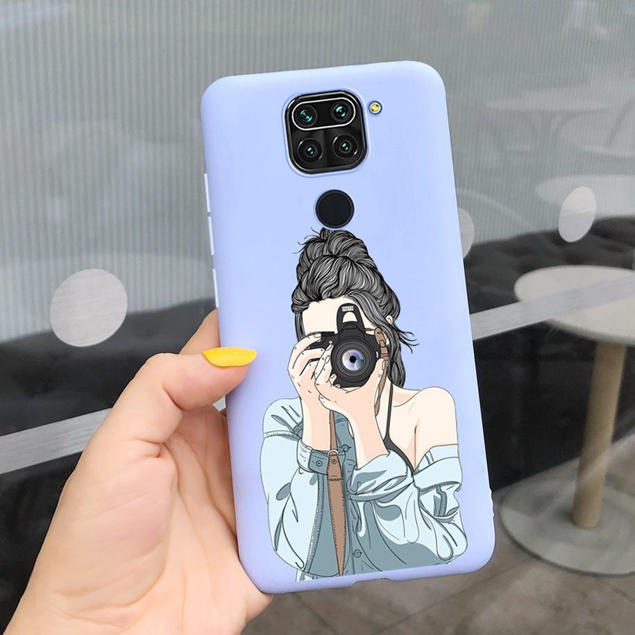 Чехол для Redmi Note 9, мягкий силиконовый чехол из ТПУ с мультяшным рисунком, чехлы для телефонов для Xiaomi Redmi Note 9 Note9 Note 9 Pro Max 9Pro Funda