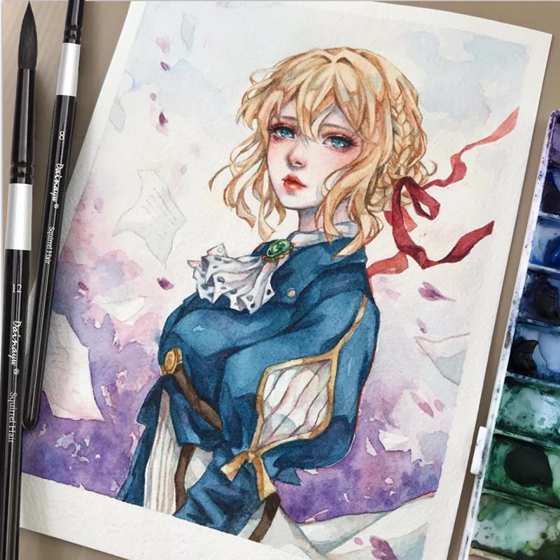 Набор кисточек для рисования. 4 шт