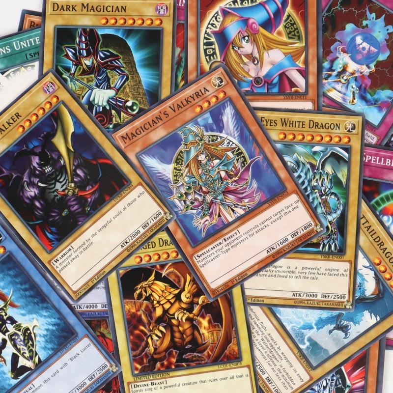 66 шт./Коробка Английские Карты Yu Gi Oh Игральная Карточная Игра Торговля Битва Коллекция Темный Маг Дети yugioh Карточная Игра Игрушка