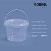 Food Buckets Plastic Bucket Container Clear Sealing Packaging Case Useful Storage Pail