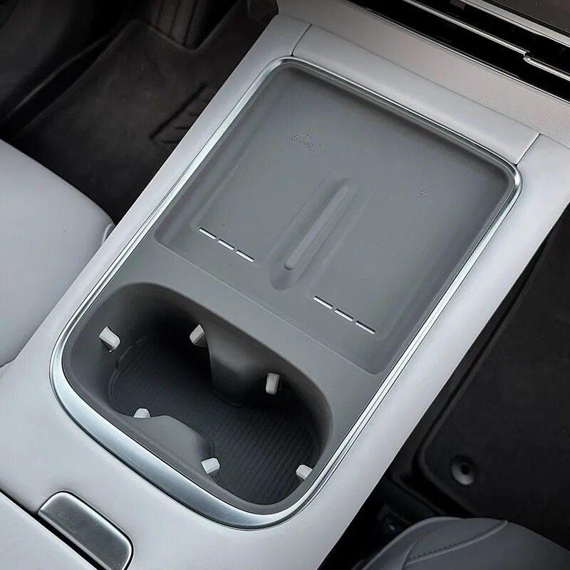For Xpeng G6 2026 2025 Wireless Charging Pad Silicone Pad Cup Holder One Decoration Automobile Refit Accessory Set
