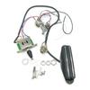 Готовый гитарный wiring harness с наборами звукоснимателей Double Hot Rail, 1 ручка тона, 1 ручка громкости, 3-позиционный переключатель, 1 гнездо для электрогитары