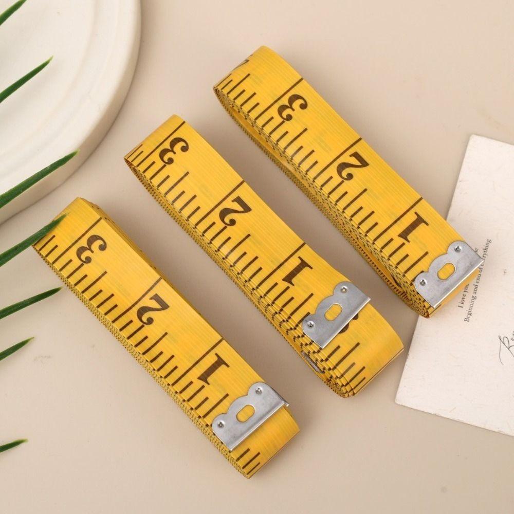 PVC Soft Tape Measures Double Scale Flat Ruler Portable Body Measuring Ruler