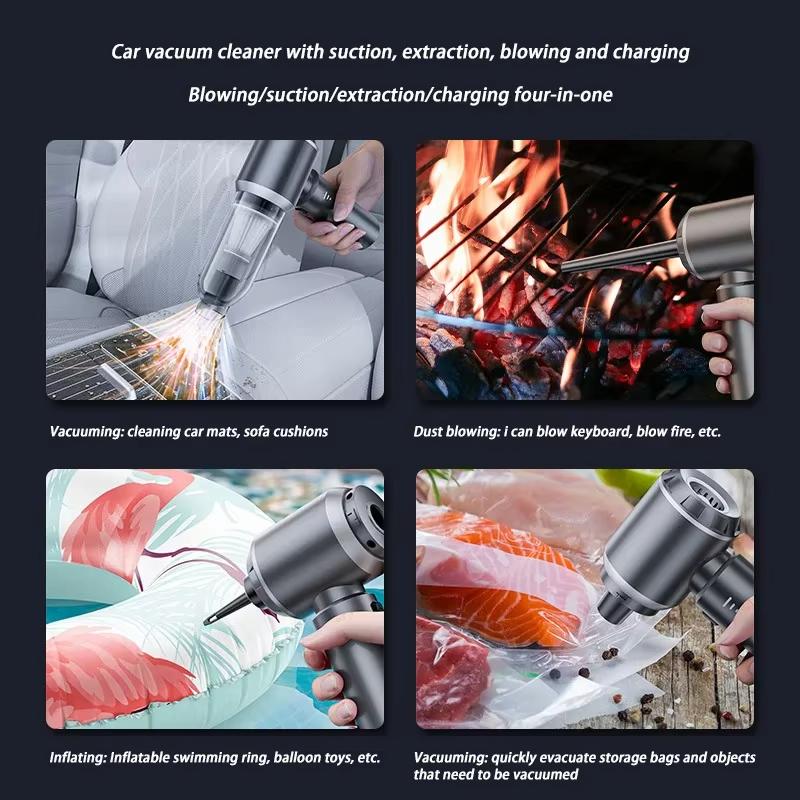 Новый бесщеточный автомобильный пылесос, беспроводной мощный ручной портативный пылесос, чистящая машина для бытовой техники