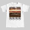 Aphex Twin synth buttons logo T-shirt