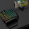 iMICE One-Handed Gaming Keyboard RGB Backlit Portable Mini Gaming Keypad Ergonomic Game Controller for PC PS4 Xbox Gamer