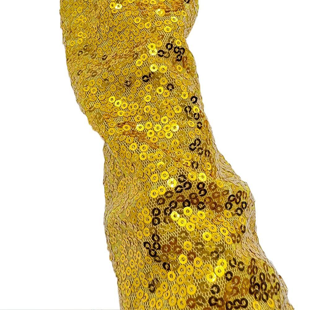 Fingerless Cosplay Mittens Shining Club Handwear Fashion Dancing Gloves Nightclub Stage