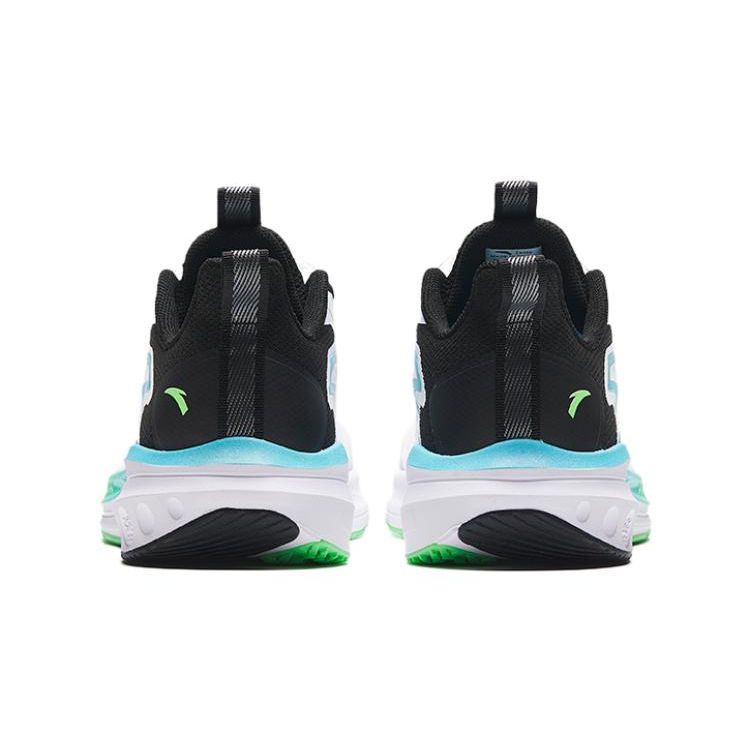 Anta Hailang Lite Mesh Professional Physical Test Wear Durable Breathable Low Top Kids Running Shoes Kids Sneaker Lake-Blue White Black 312325534H-2