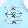 Metal Toy Photo Props Toy Round Eyeglasses American Grils Glasses Doll Glasses Pet Glasses