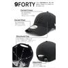 New Era Кепка 9FORTY 15198823 (Нью-Йорк Блэк)