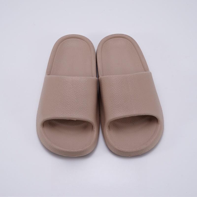 2025 Summer Solid Simple Non Slip Soft EVA Flip Flops Slippers Men Women Bath Shower Outdoor Couple Shoes