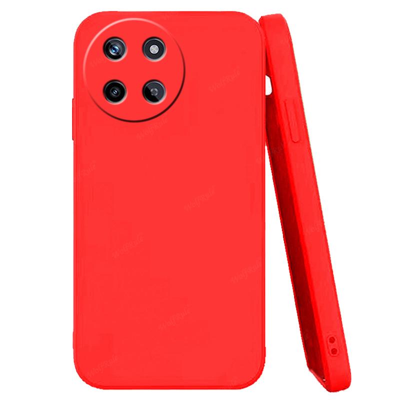 Для Чехол OPPO Realme 11 Чехол Для OPPO Realme 11 Capas Задняя Крышка Телефона Жидкий Силикон Противоударный ТПУ Мягкий Чехол Realme 11 4G Fundas