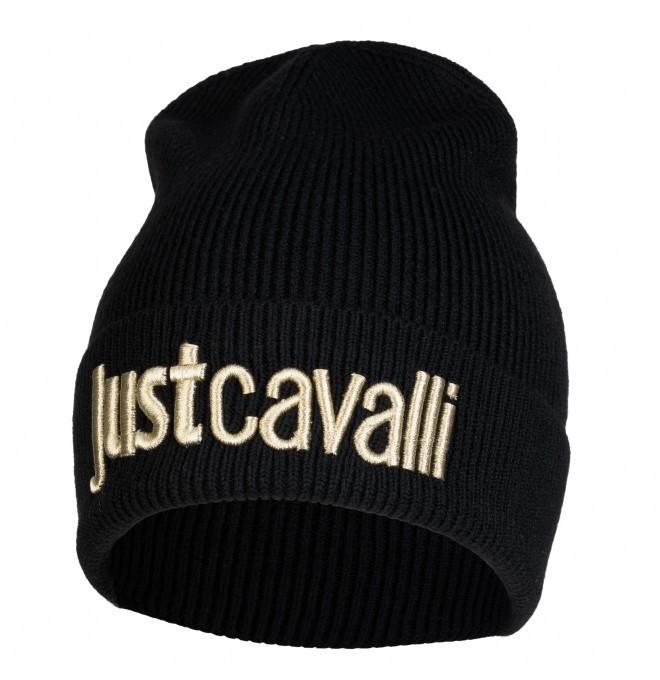 Just cavalli men's hat black / gold