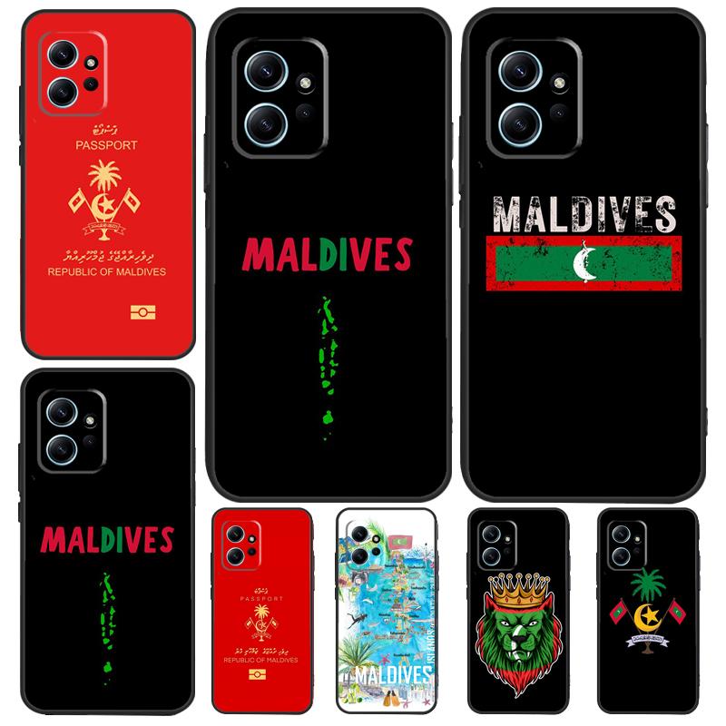 Паспорт Мальдив для Xiaomi Redmi Note 12S 11S 10S 9S Note 12 8 9 10 11 Pro Чехол для телефона Redmi 12 9 C 10C
