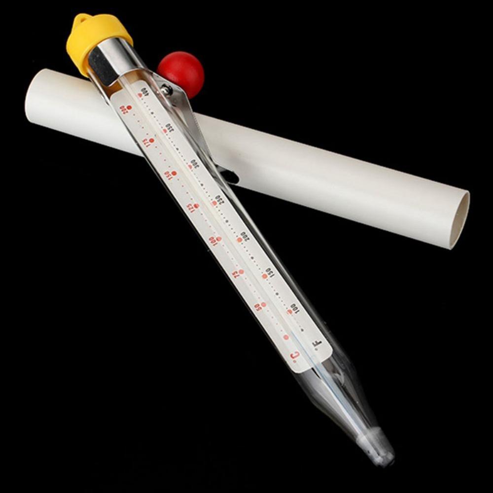 Кухонный термометр Закаленное стекло Фаренгейт Цельсий для конфет и сиропа