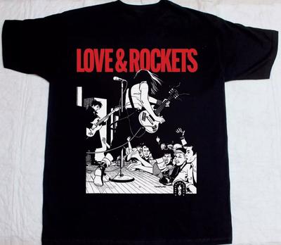 Футболка с коротким рукавом группы Love and Rockets, все размеры S-5XL, унисекс