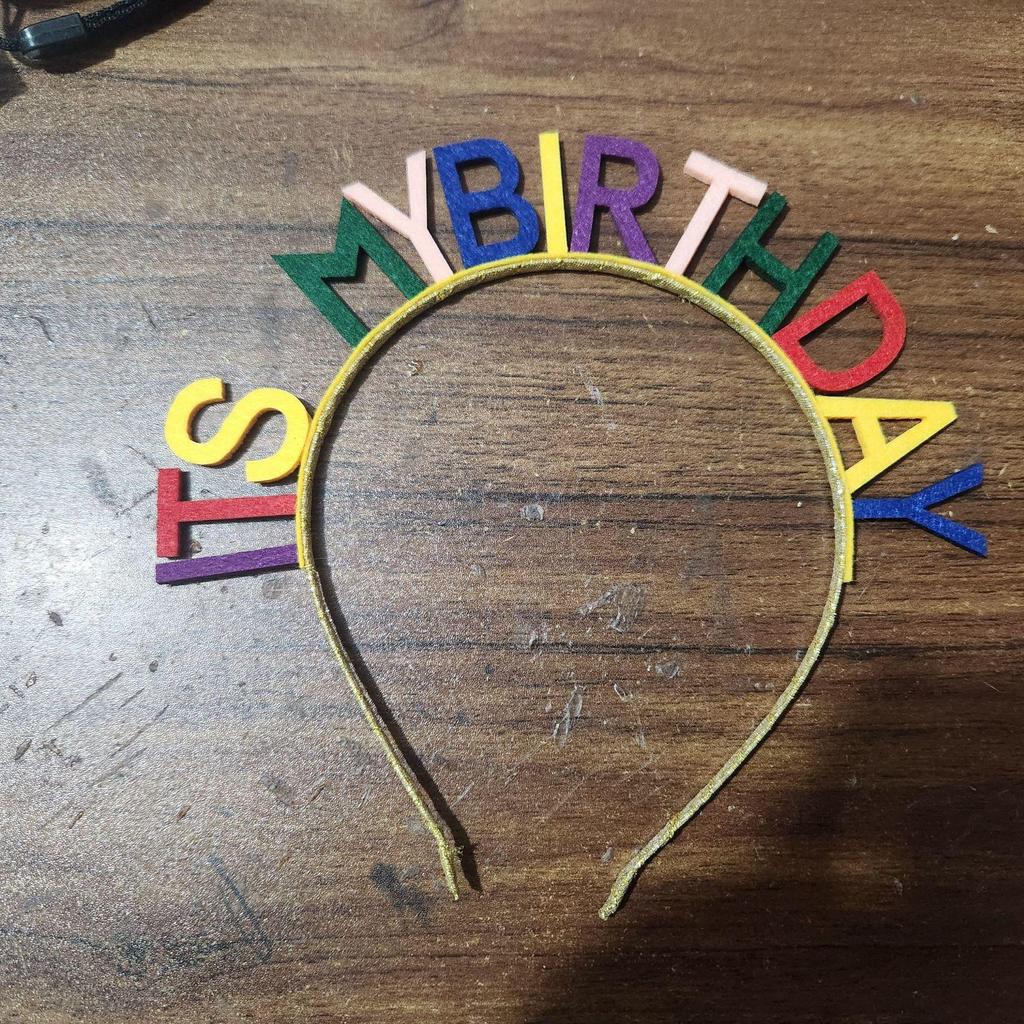 Ins Baby's First Birthday Hat & Children's Hundred Days Crown – Adult Birthday Decoration & Photo Props